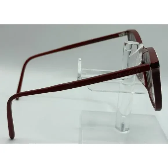 Saint Laurent SL 250/F Eyeglasses Red Cat Eye 52mm Women’s Made in Italy - Picture 5 of 12